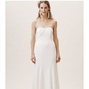 WATTERS BHLDN Delilah dress Ivory